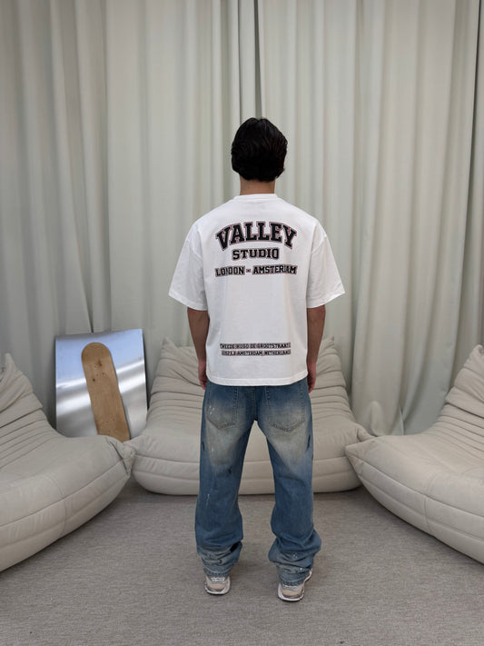 VALLEY STUDIOS T-SHIRT - WHITE