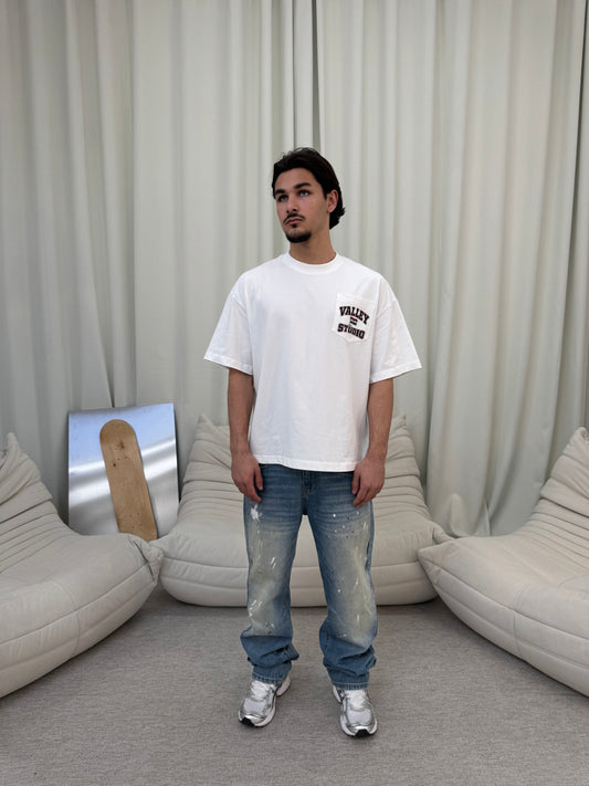 VALLEY STUDIOS T-SHIRT - WHITE