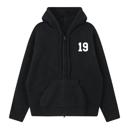19 KNIT HOODIE
