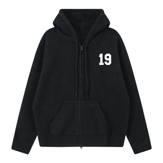 19 KNIT HOODIE