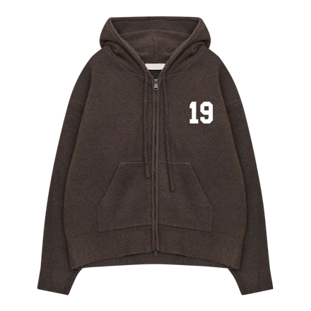19 KNIT HOODIE