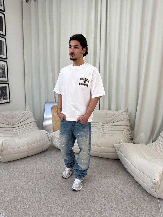 VALLEY STUDIOS T-SHIRT - WHITE