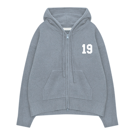 19 KNIT HOODIE