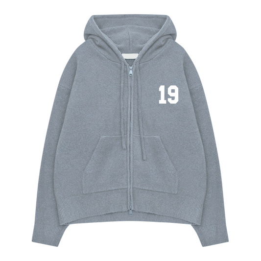19 KNIT HOODIE