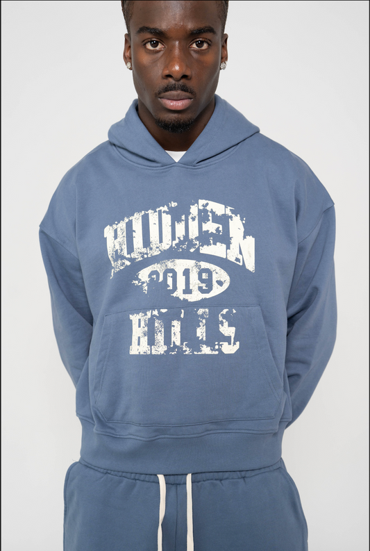 HIDDEN HILLS HOODIE - NAVY