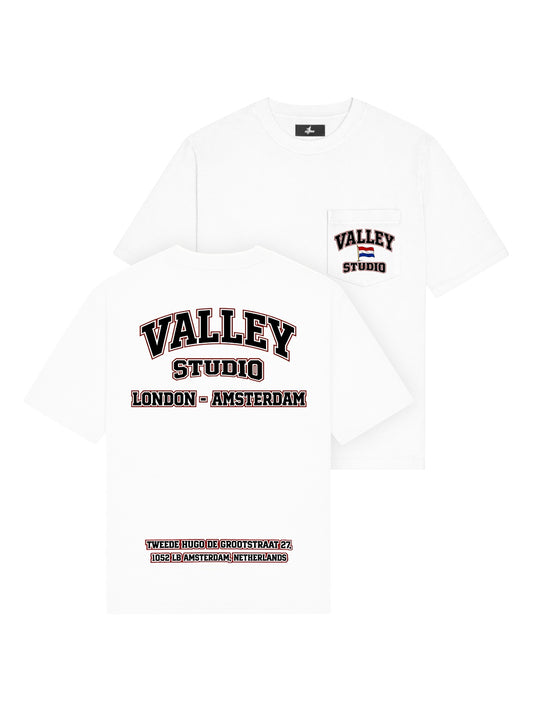 VALLEY STUDIOS T-SHIRT - WHITE