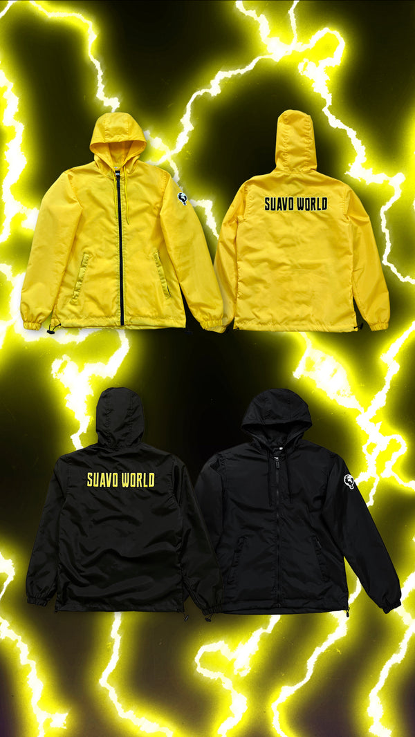 SUAVO WINDBREAKER - YELLOW LIGHTNING
