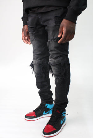 Mens Jeans  Mens Black Jeans  Mens  men s jeans  Jeans  concorde denim  concorde biker  concorde  Black Jeans  black denim  black concorde denim  black biker's  black biker  Biker Jeans  Biker Denim  Biker