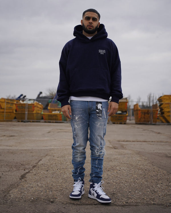 SIGNATURE HOODIE - NAVY