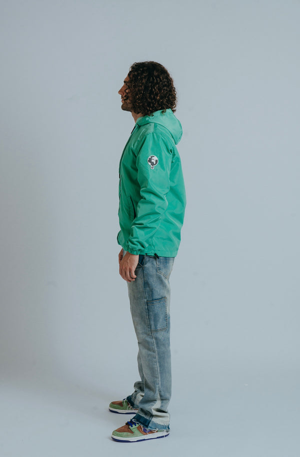 SUAVO WINDBREAKER - MINT GREEN