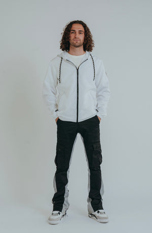 black cargo pants, cargo flare trousers, mens cargos, cargo trousers, flare cargos, combat pants