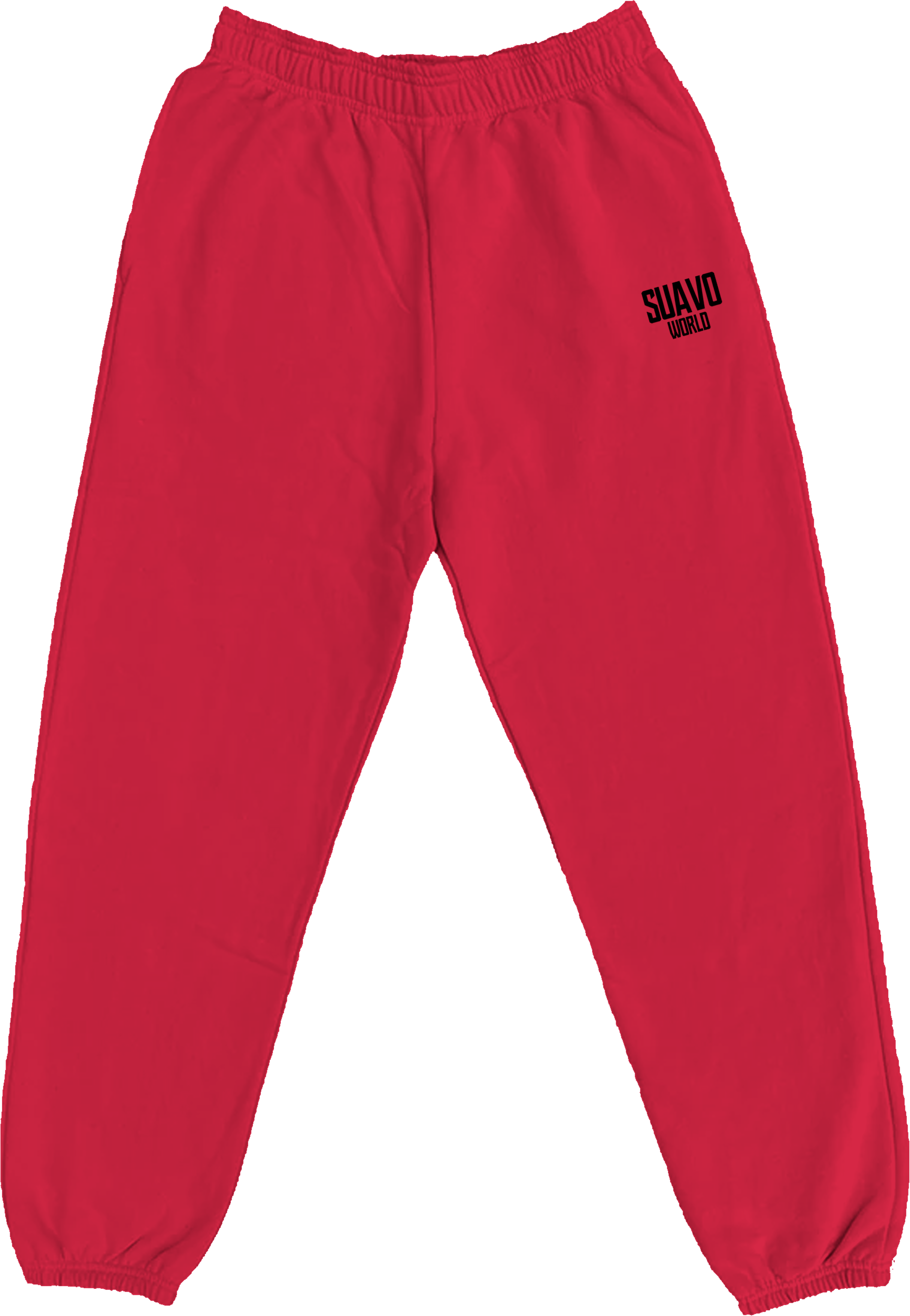 Plain red sweatpants sales